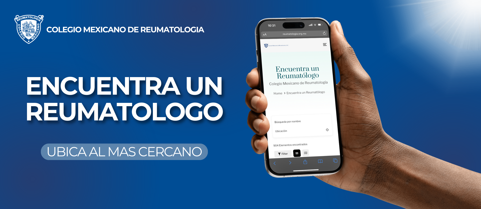 ENCUENTRA UN REUMATOLOGO